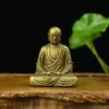Miniature Jizo Bodhisattva Buddha Antique Bronze High x 4cm Ideal for Parenting and Water as well as Buddhist Altar Jizo Statue, (4.7cm Wide) [Jizo