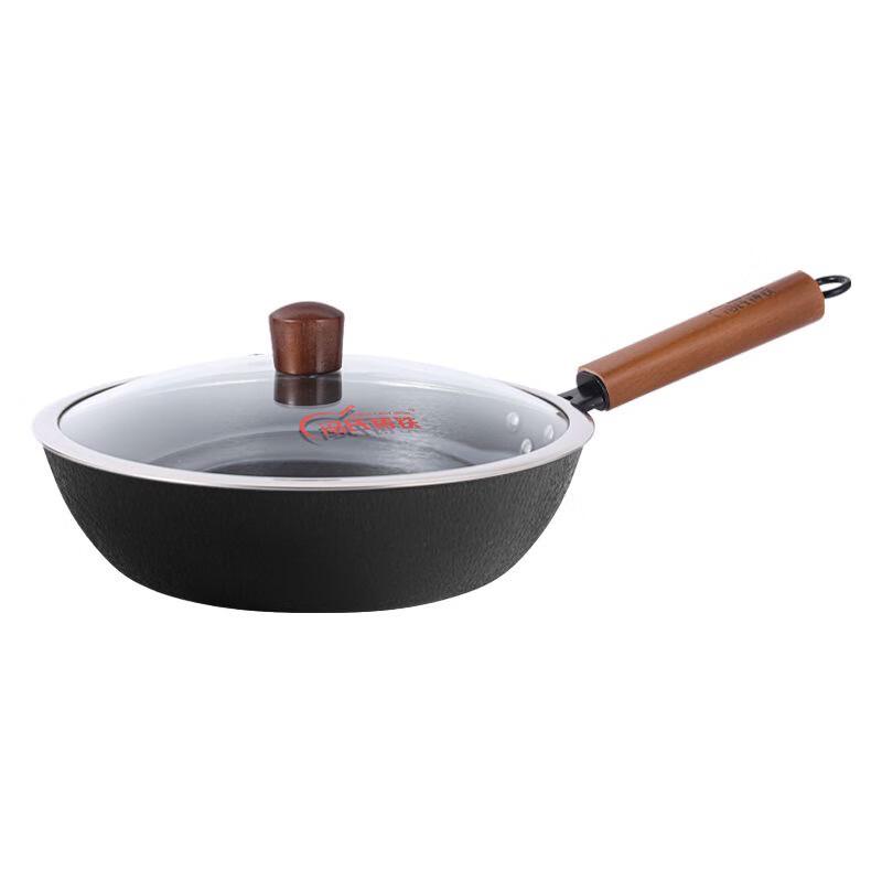 Fengshi Cast Iron 28cm Multi-Purpose Frying Pan with Lid