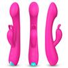 Anas Illuminated Bunny Vibrator with 9 Vibration Modes Red Rose