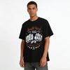 Hustle Hard Self Made Graphic Tee No Justice No Peace Statement Top Pure cotton T-shirt