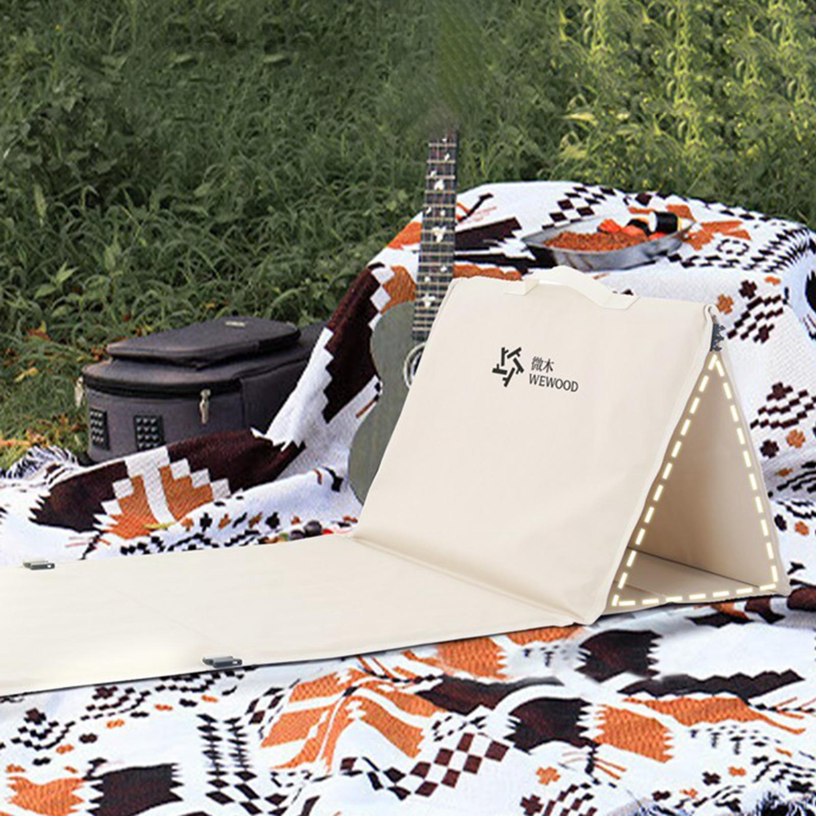 

Пляжный стул с шезлонгом для спины, практичный складной коврик для отдыха