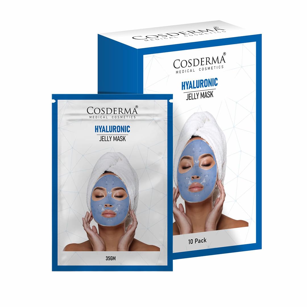 Hyaluronic Acid Jelly Mask | Hydrating Peel-Off Facial Mask for Moisture & Skin Softness Care | With Hyaluronic Acid, Collagen Extract & Pearl Powd