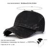 Unisex Boston Hole Washing Embroidery Baseball Caps Spring Autumn Outdoor Adjustable Casual Hats Sunscreen Hat Sports Cap