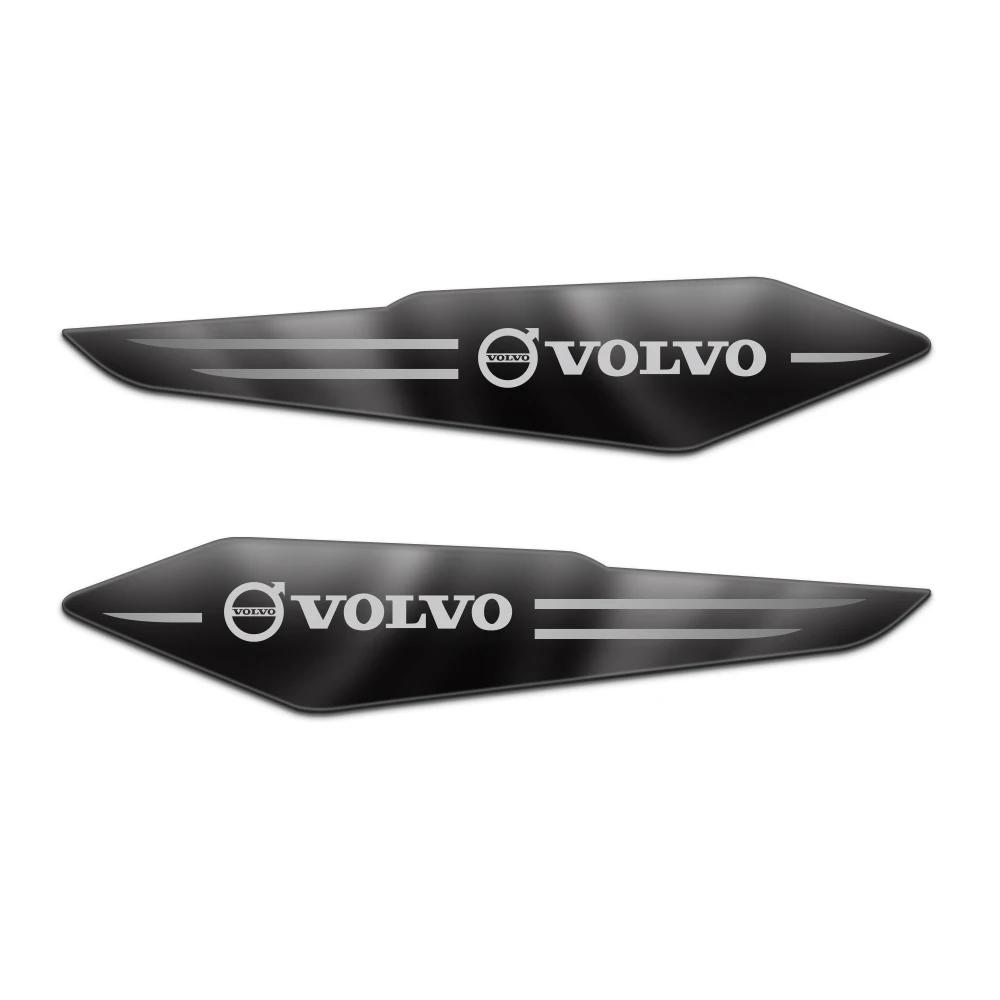 Für Volvo Rdesign T6 AWD C30 C70 S40 S60 S70 S80 XC60 XC90 2 Stück Auto Styling Aufkleber 3D Reflektierendes Metall Karosserie Kotflügel Emblem Aufkleber