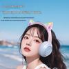 Premium Cat Ear Bluetooth Gaming Headset for Girls - Noise-Canceling, Universal Fit