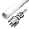 Integrated Internal External Pipe Threading Tool Rust-Resistant Multipurpose PVC Pipe Threader Electric Drill Accessory