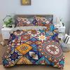 3D Printed Bohemian Ethnic Mandala Comfortable Duvet Quilt Cover Pillowcase Bedding Set Children Bedroom Decoration Home Textile