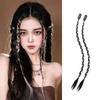 Lightweight Braid Wig With Strong BB Clip Hair Weaving Extension Ponytail Hairpiece  for Women