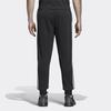 Adidas Knit Cuff Striped Joggers Men Bottoms Black DU0468