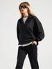 Long-Sleeve Slimming Lapel Hoodie: European & American Style, Plus Velvet, Thickened, Loose Fit, Autumn & Winter Zipper Jacket