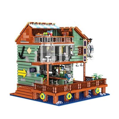 Mini Block Beach Hot Place Restaurant (00423LI)