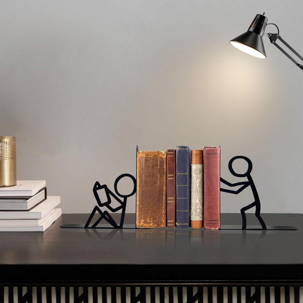 Decorative Book Stopper Reading Decor Book Organizer Cute Desk Book Ends  Book Lovers Gift