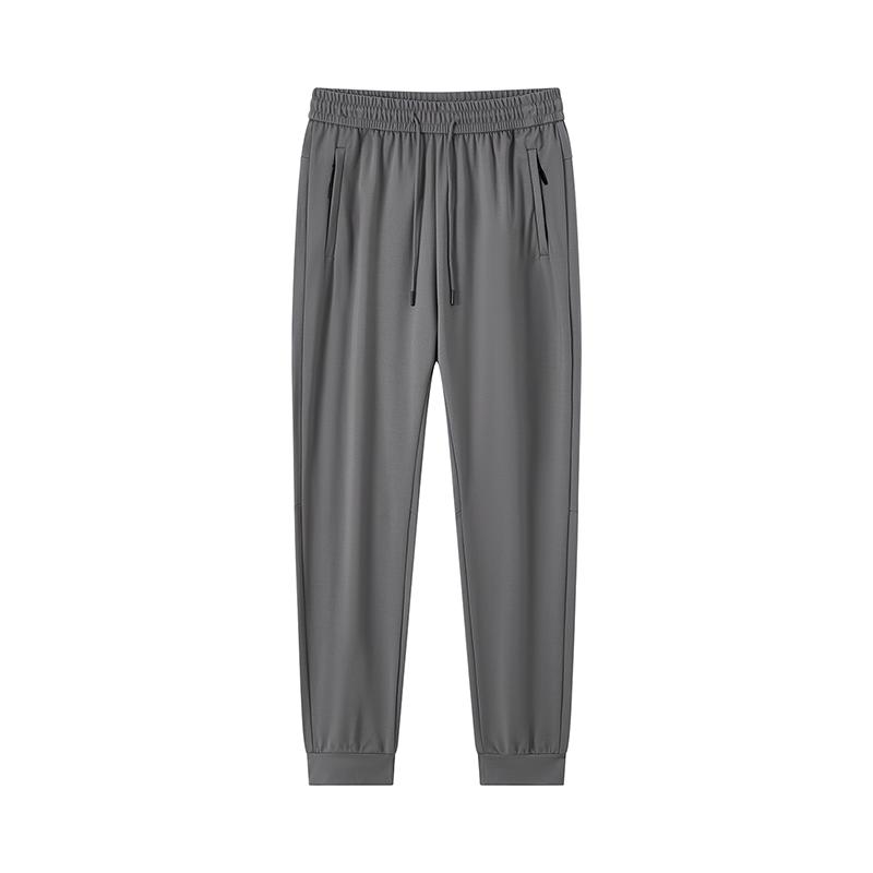 Men's Elastic Drawstring Casual Versatile Long Pants for Spring and Autumn, Plus Size Pants