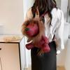 Cartoon lion plush toy backpack 2024 new fashion and funny gift