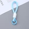 Colorful Polyester Plush Cartoon Doll Lanyard with Accessories - Customizable Toy Bag Charm