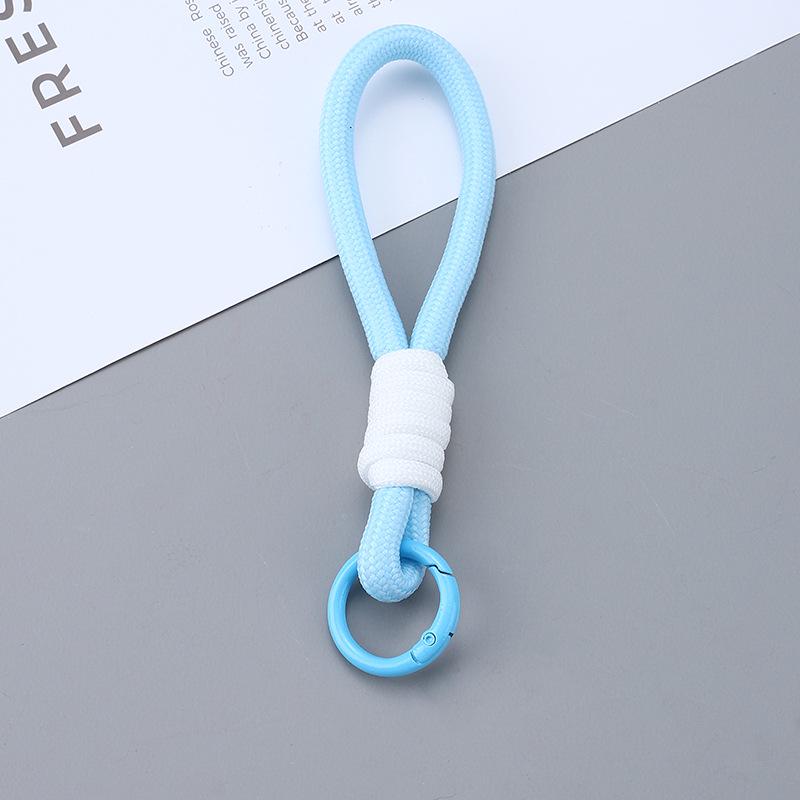 Colorful Polyester Plush Cartoon Doll Lanyard with Accessories - Customizable Toy Bag Charm