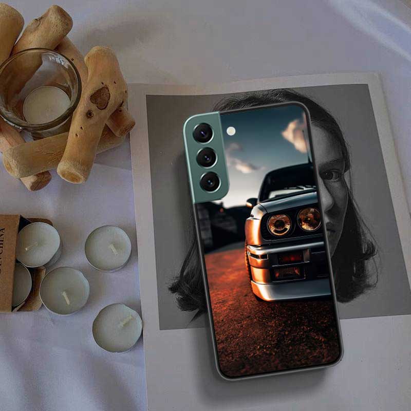 Car for B- Bmwes-S E30 Phone Case For Samsung A15 A25 A35 A55 Galaxy A70S A50S A30S A30 A40 A71 A51 A41 A31 A21 A11 A01 A20S A10