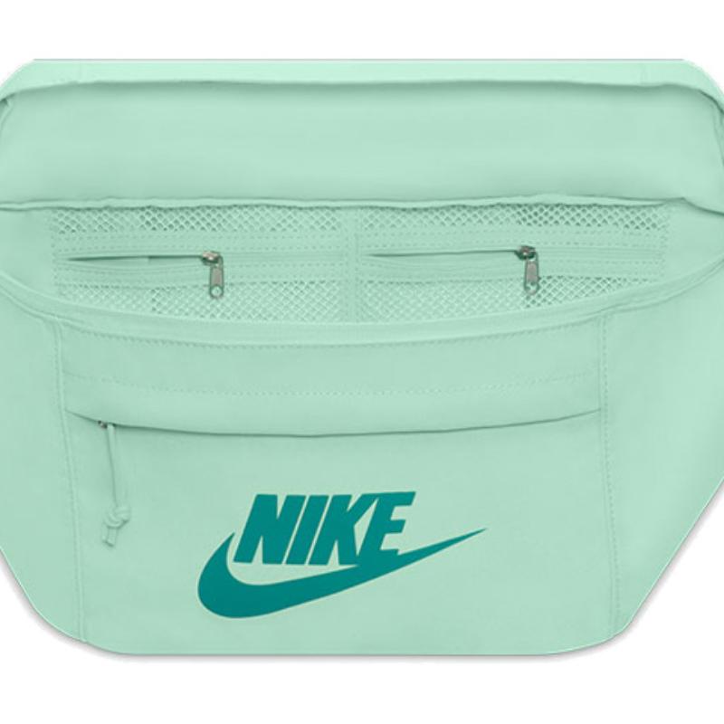 Nike Polyester One Shoulder Crossbody Bag Sling Bag Fanny Pack Regular Unisex Mint Green Casual BA5751-379