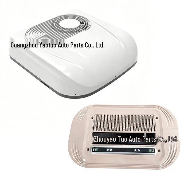 24V Scroll Inverter Air Conditioner for Trucks and Engineering Vehicles, 1800W Cooling Capacity