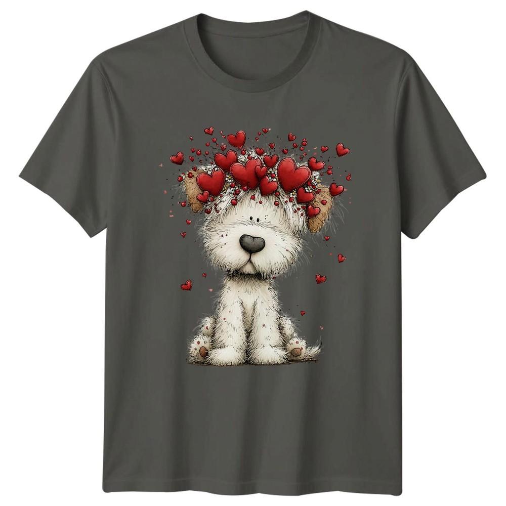 Sleeping Puppy Dogs Graphic Tee Unisex Top S