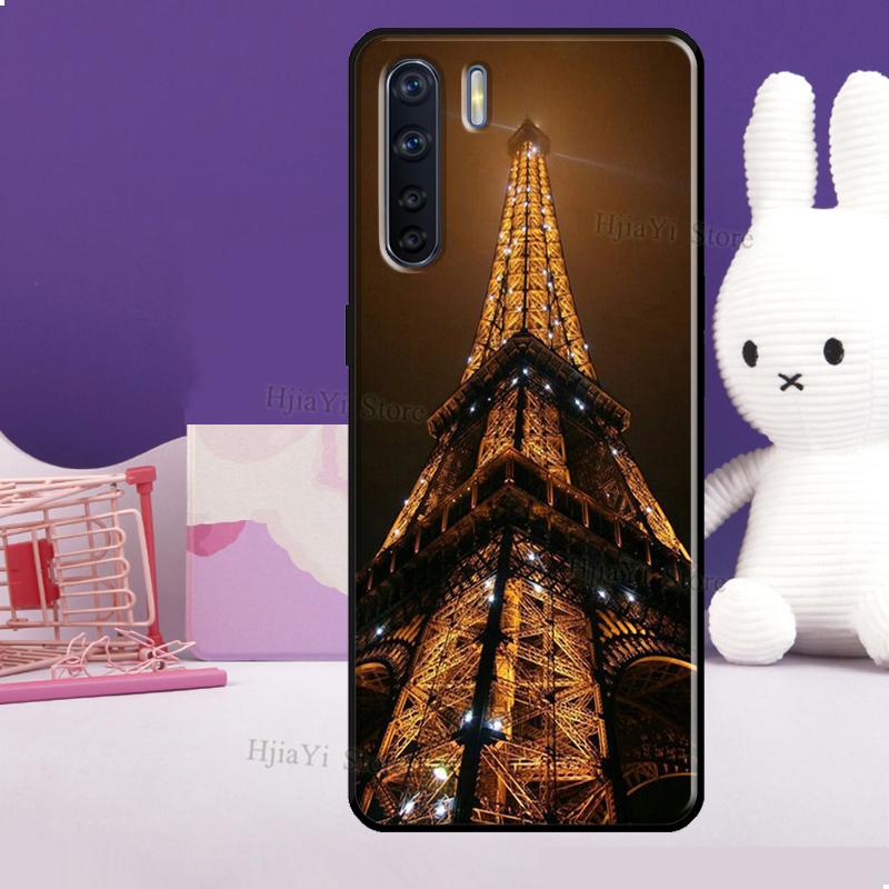

Paris Eiffel Tower France Funda For OPPO A94 A74 A54 A1K A15 A3S A5S A83 A91 A93 A52 A72 A31 A53 S A5 A9 2020 Case OPPO Reno5 Lite