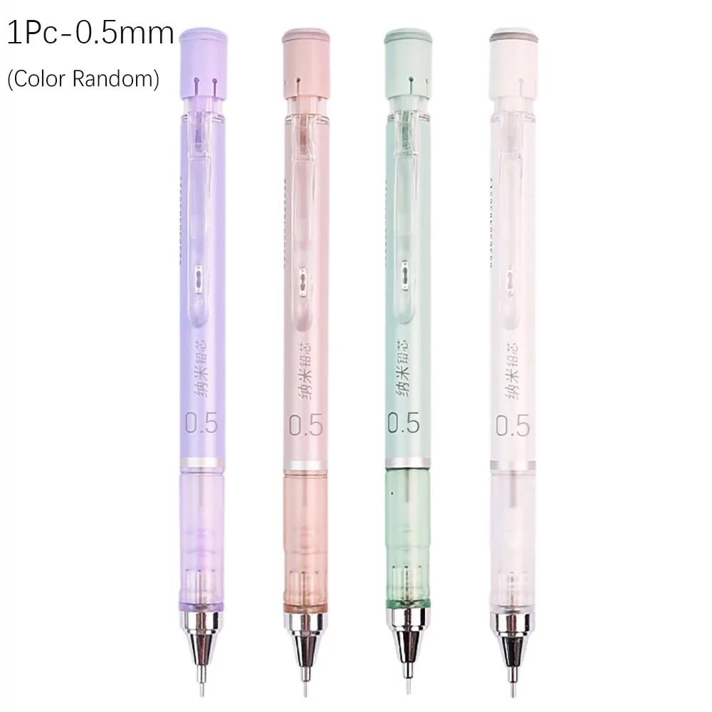 

Simple 0.5/0.7MM Mechanical Pencil Stationery Plastic Propelling Pencil Color Random Sketch Pencil School Office