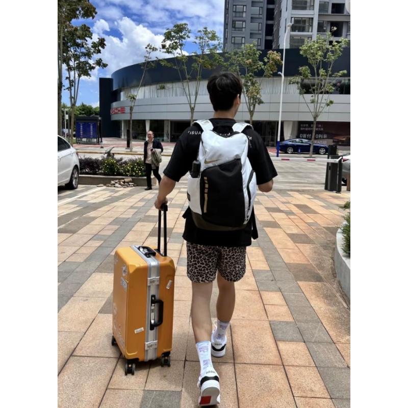 Nike Rucsac Poliester Hoops Elite Capacitate Mare Logo, Unisex, Negru/Alb-DX9786-100