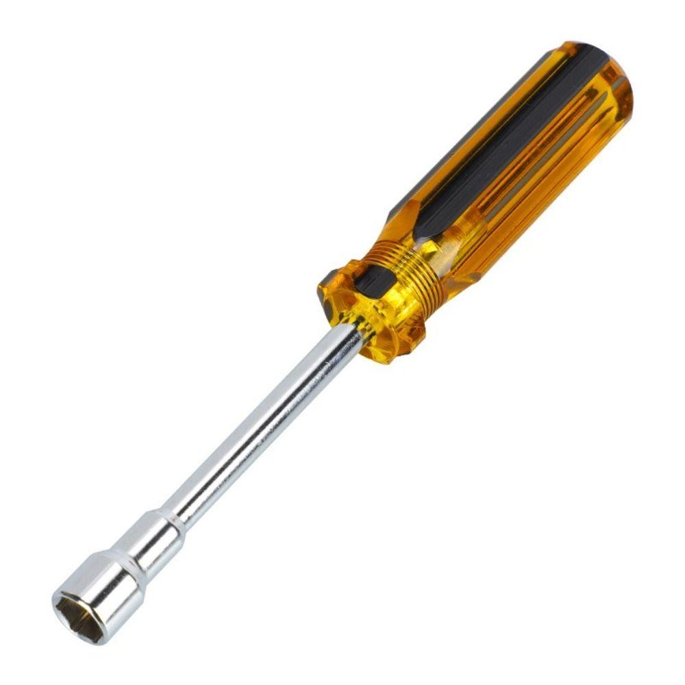 Hex Socket Nut Driver 5/5.5/6/7/8/9/10mm Hand Socket Durable Socket Screwdriver  Hand Repair