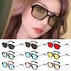 Fashion Uv400 Protection Square Sunglasses Retro Style Summer 70S Sun Glasses Vintage Eyeglasses For Women & Men