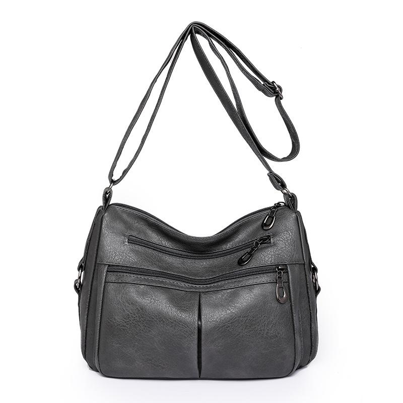 Large Capacity Women's Bag Single Shoulder Bag New Minimalist Multi Compartment Women's Bag Crossbody Bag