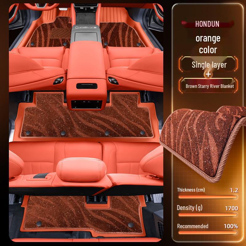 BYD Tang L 2025 TPE Floor Mats for New EV DM Interior