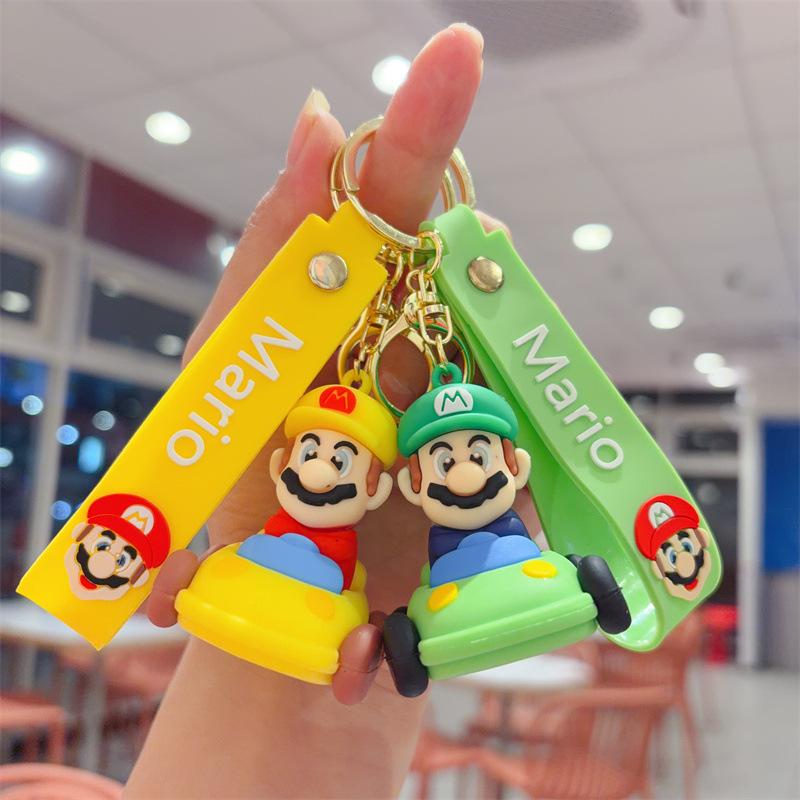 Cartoon Doll Keychain Trendy Small Toy Bag Pendant Car Key Chain Gift
