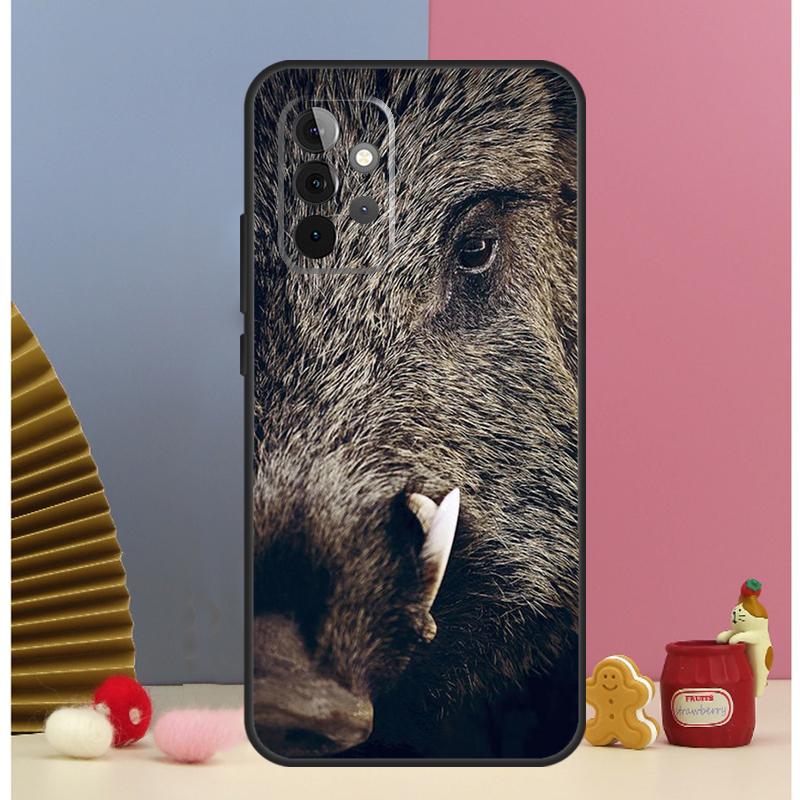 Wild Boar Case For Samsung Galaxy A52 A72 A13 A33 A53 A14 A24 A34 A54 A15 A25 A51 A71 A12 A32 Cover