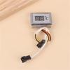 Round/Square Temperature Digital Display Meter Household Natural Gas Water Heater Liquefied Replacement Accessories
