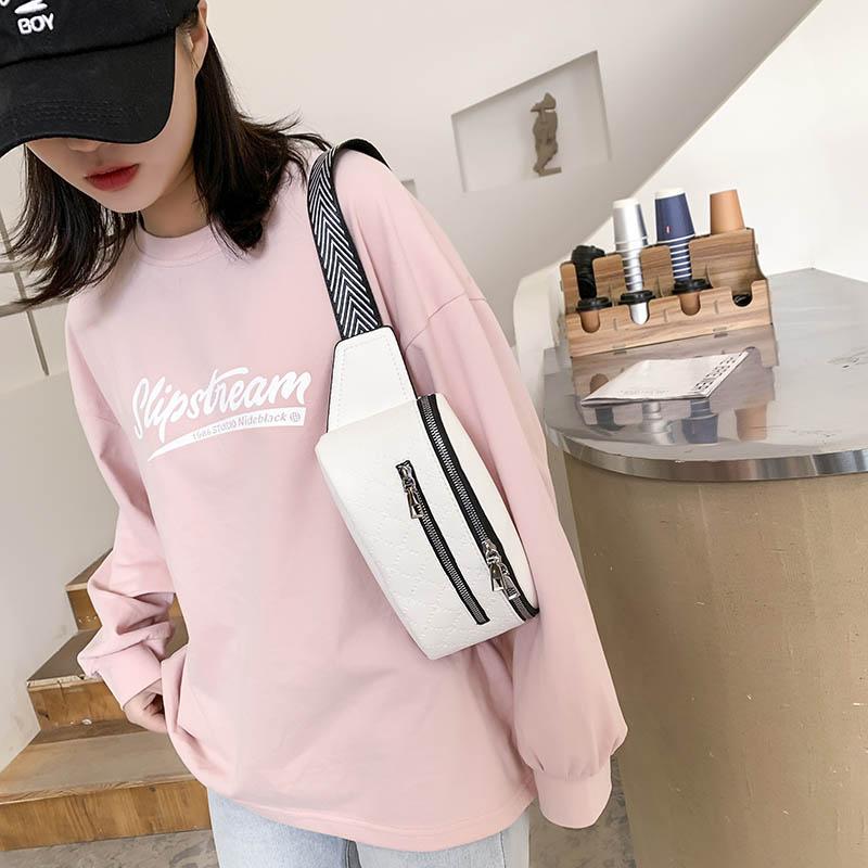 Cuero mujeres bolso pecho cadera fanny pack 2021 moda bandolera bolsos de  bandolera cinturón de viaje cinturón bolsa bolso bolso bolso mochila  femenina paquete de cintura comprar a buen precio — entrega