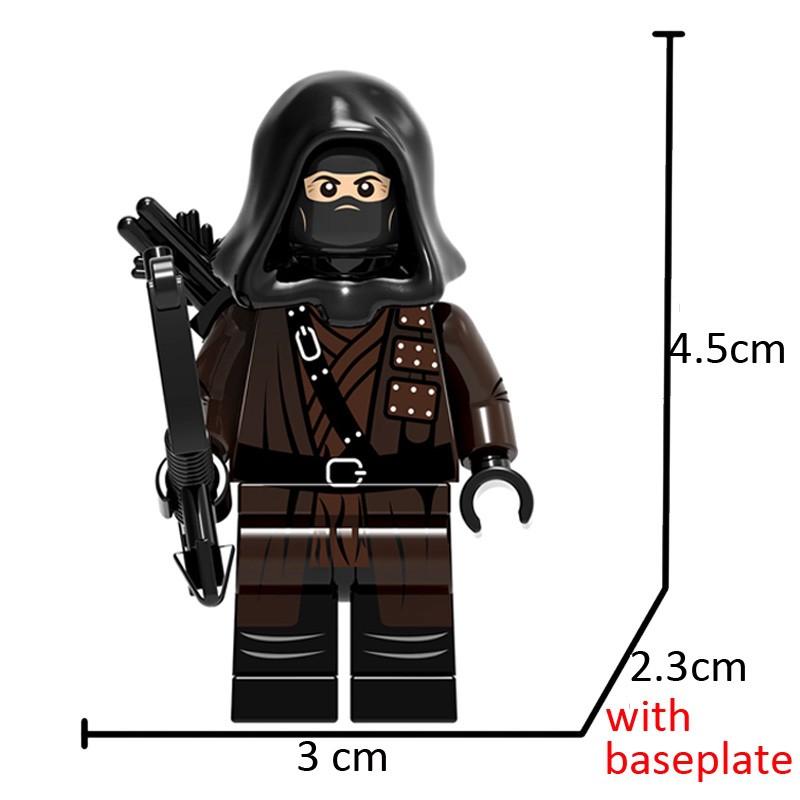 DC Comics Figurine Jouet Flash Minifigurines Éducatif Deadshot Vibe Blocs Briques Jouets X0188