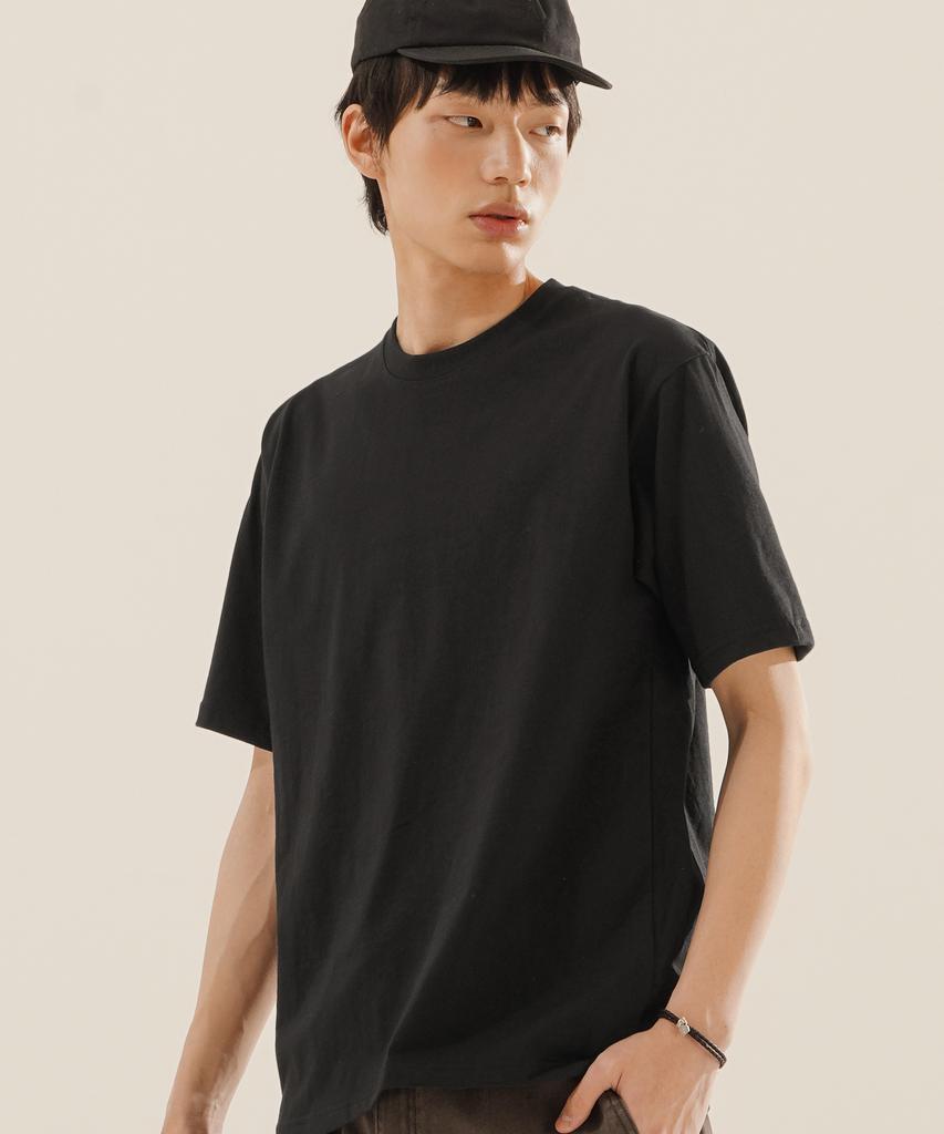 JEMUT [2Pack] Effect Regular Short Sleeve T-Shirt Oyst2624 (A Type)