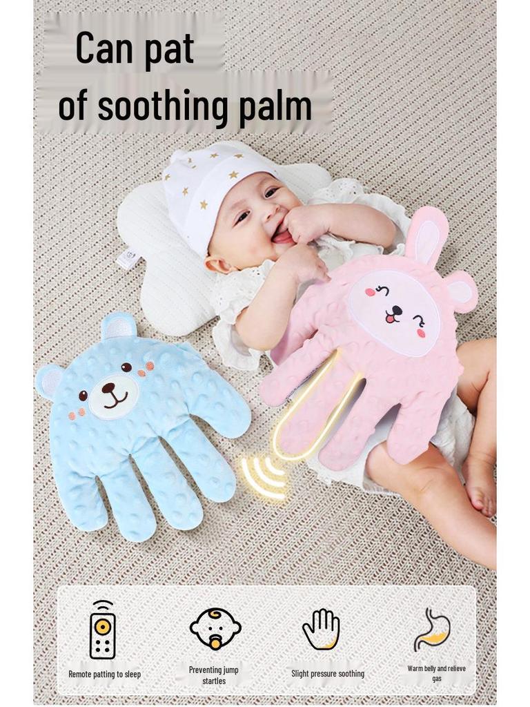 Compact Electric Soothing Doll: Edible, Anti-Startle, Calming Baby with Automatic Patting Feature