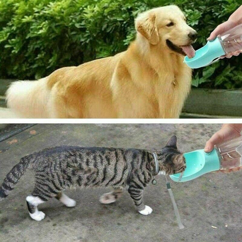 Katze Hund Haustier Wasserflasche Trinkbecher Welpe Reise Outdoor Tragbar