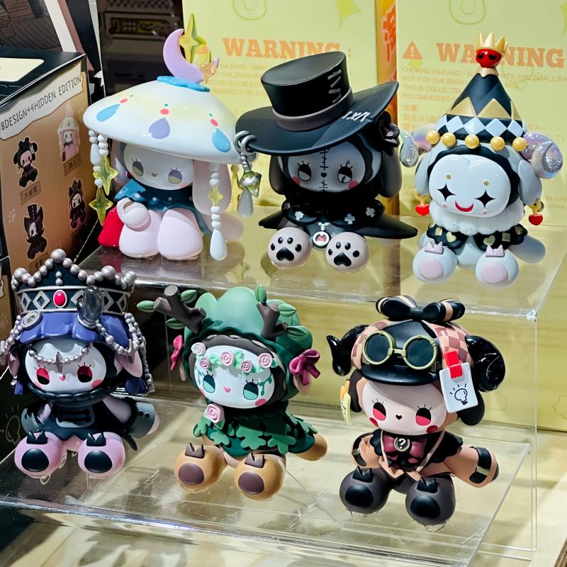 Original Lucky Emma Secret Forest Blizzard Mountain Villa Series Blind Box Anime Figure Desktop Decoration Christmas Gift Kawaii Random Trendy Mystery