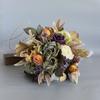 Artificial Flower Wedding Bouquet for Bride Bridesmaid Elegant Silk Flower Champagne Bridal Bouquet for Formal Occasion