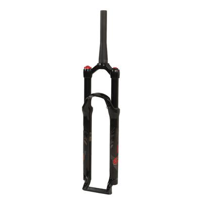 Bike Suspension Front Fork 29 Inch Aluminum Alloy Tapered Steerer Manual Lockout Shock Absorber