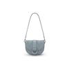 Charles & Keith Gabine Versatile PU Leather Saddle Bag Small CK Shoulder Bag Women Bags Brown CK2-80781629-2