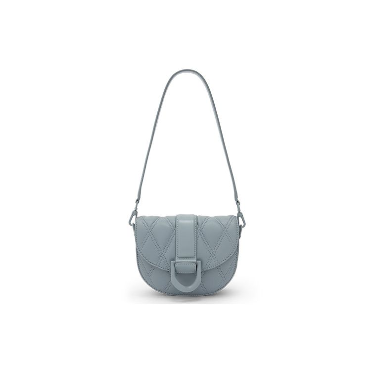 Charles & Keith Gabine Versatile PU Leather Saddle Bag Small CK Shoulder Bag Women Bags Brown CK2-80781629-2
