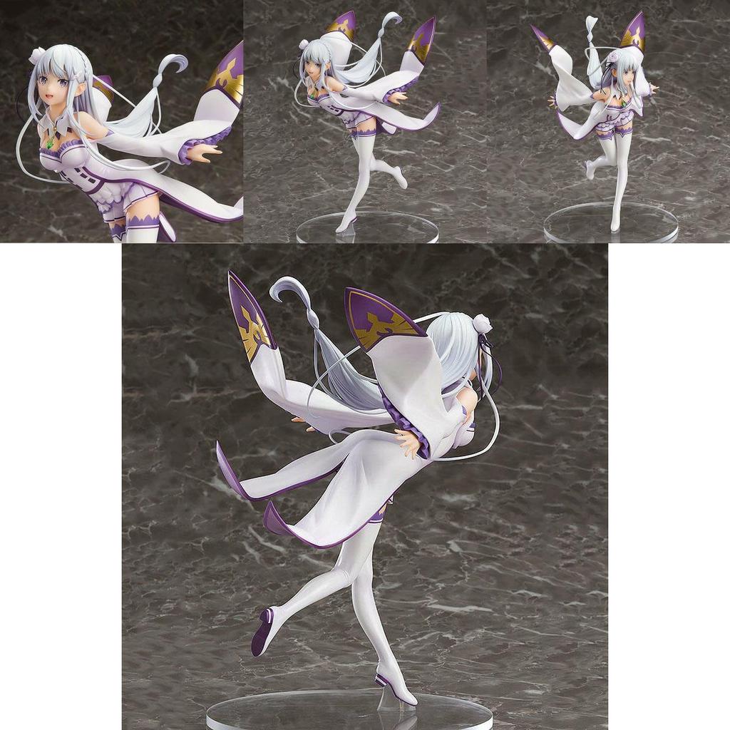 Rezero New Anime Starting Life In Another World Emilia Action Toys Figurine