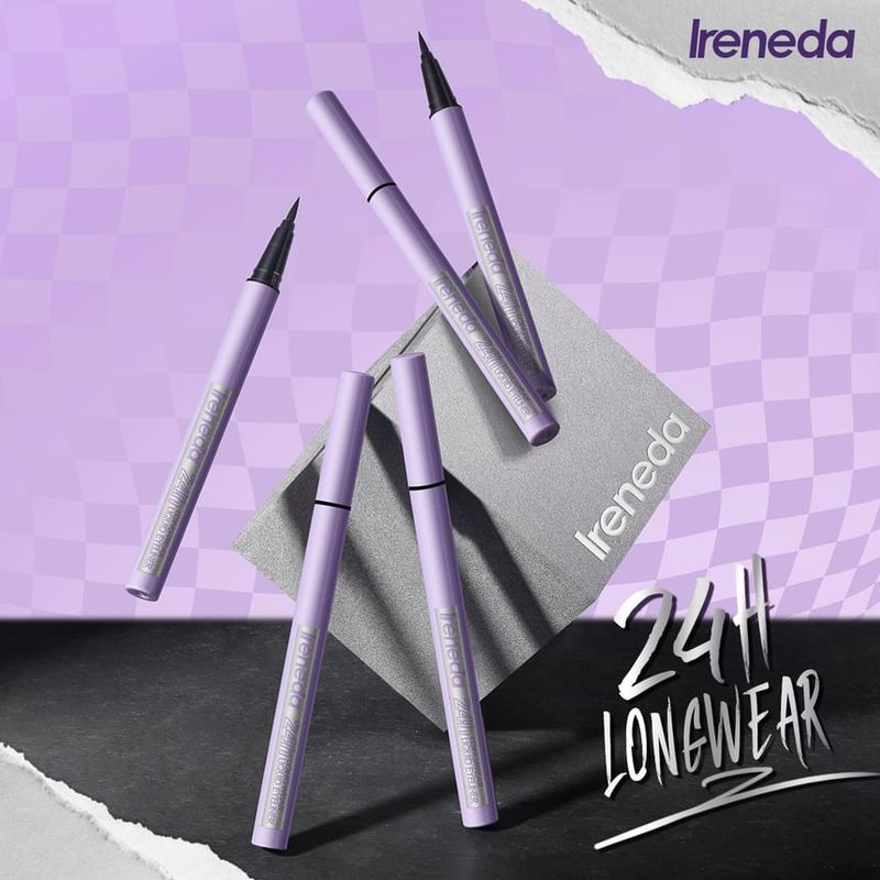 IRENEDA - 24-Hour Longwear Liquid Eyeliner - 2 Colors