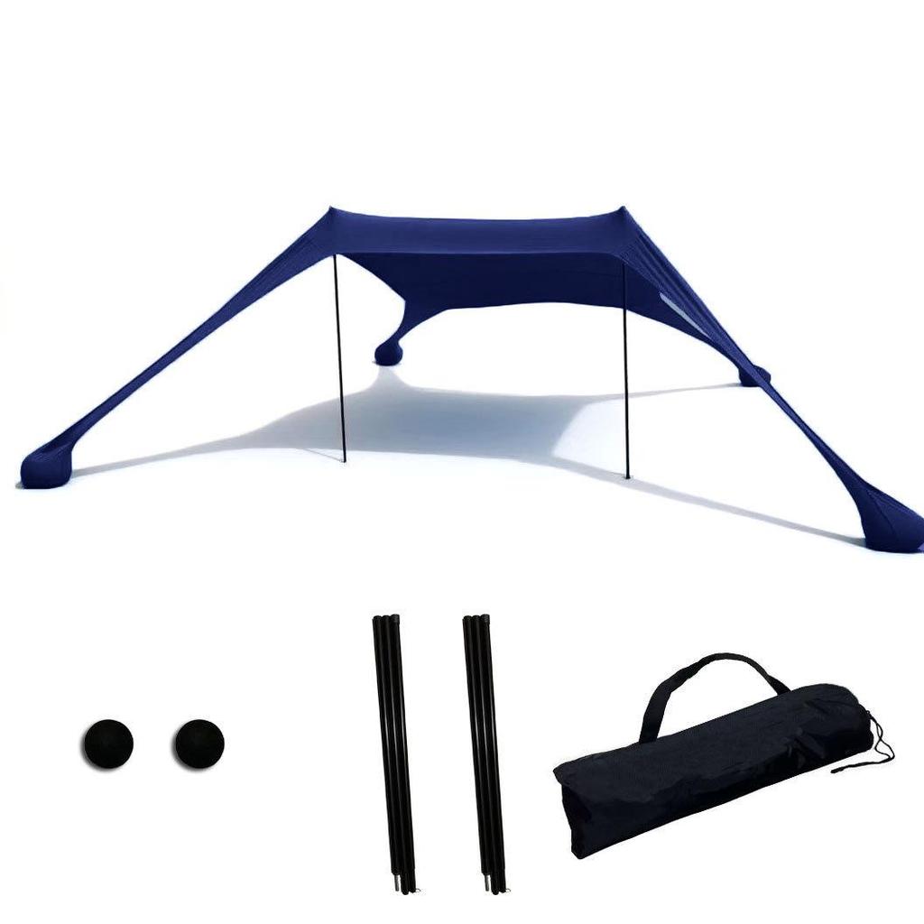Tenda Gazebo Portátil de Praia para Camping, Quebra-vento para Praia ao Ar Livre e Pesca