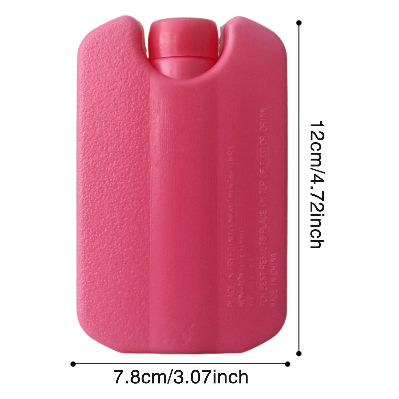 

Ice Pack Reusable Lightweight Fresh Food Storage Mailing Frozen Food Shipping Kids Lunch Box Insulated Lunch Bag розовый