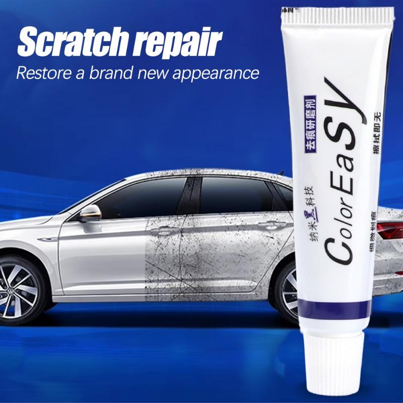 Kit Agente Reparador de Arañazos de Coche Arañazos Cuidado de la Pintura Herramientas de Limpieza de Coche Compuesto Pulidor para Carrocería Automotriz Reparación Antiarañazos