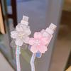 Flower Transparent Usb 20W Phone Charger Protective Case With Cable Winder Cover For Iphone Power Adapter Protector
